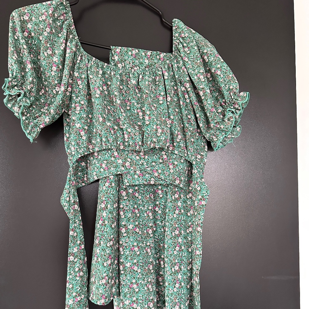 Altar’d State Crop Top and Skirt Set